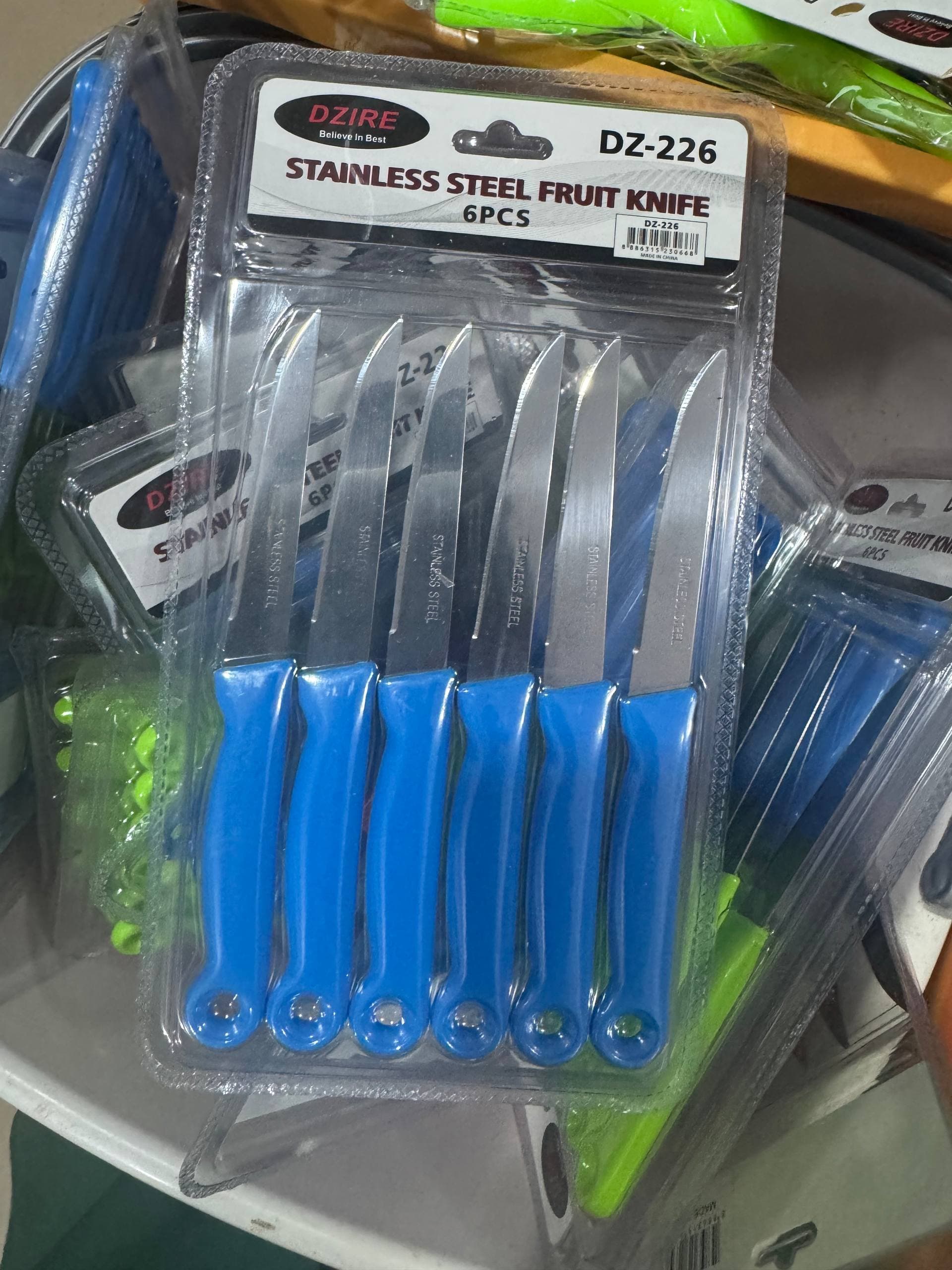 Dz226 6pcs fruit knife