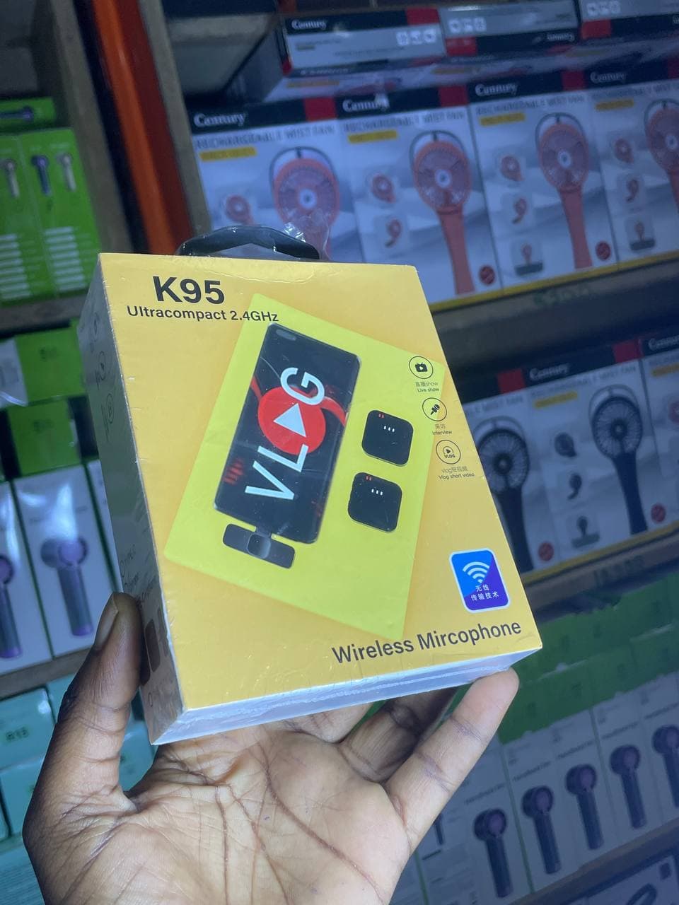 K95 wireless microphone